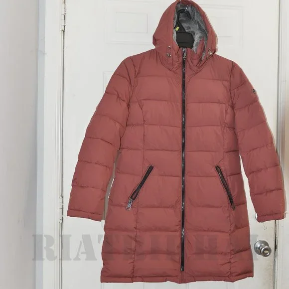 PINK NWT Andrew Marc Ladies’ Long Stretch Parka - Picture 4 of 15